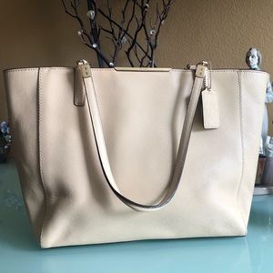 Coach Madison Saffiano Leather Tote